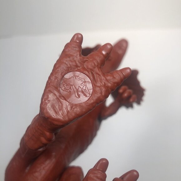 Jurassic World Mattel 14" Basic Dilophosaurus Orange - Rare - Dinosaur Figure - Picture 7 of 9